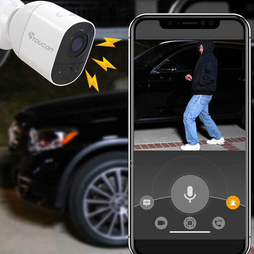 Cámara de Seguridad Inalámbrica Toucan TWC200WU 1080p