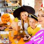 Set 72 Figuras de Madera para Halloween con Cuerda