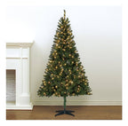 Árbol De Navidad Festive Iluminado  1,98m 250 Luces 800 Rama