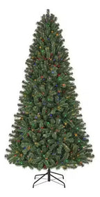 Árbol De Navidad Festive Iluminado 2.28 M 500 Led 1100 Ramas