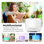 Humidificador Difusor De Aceites C/ Control Aromaterapia