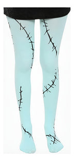 Medias Para Cosplay De Sally Dama Halloween