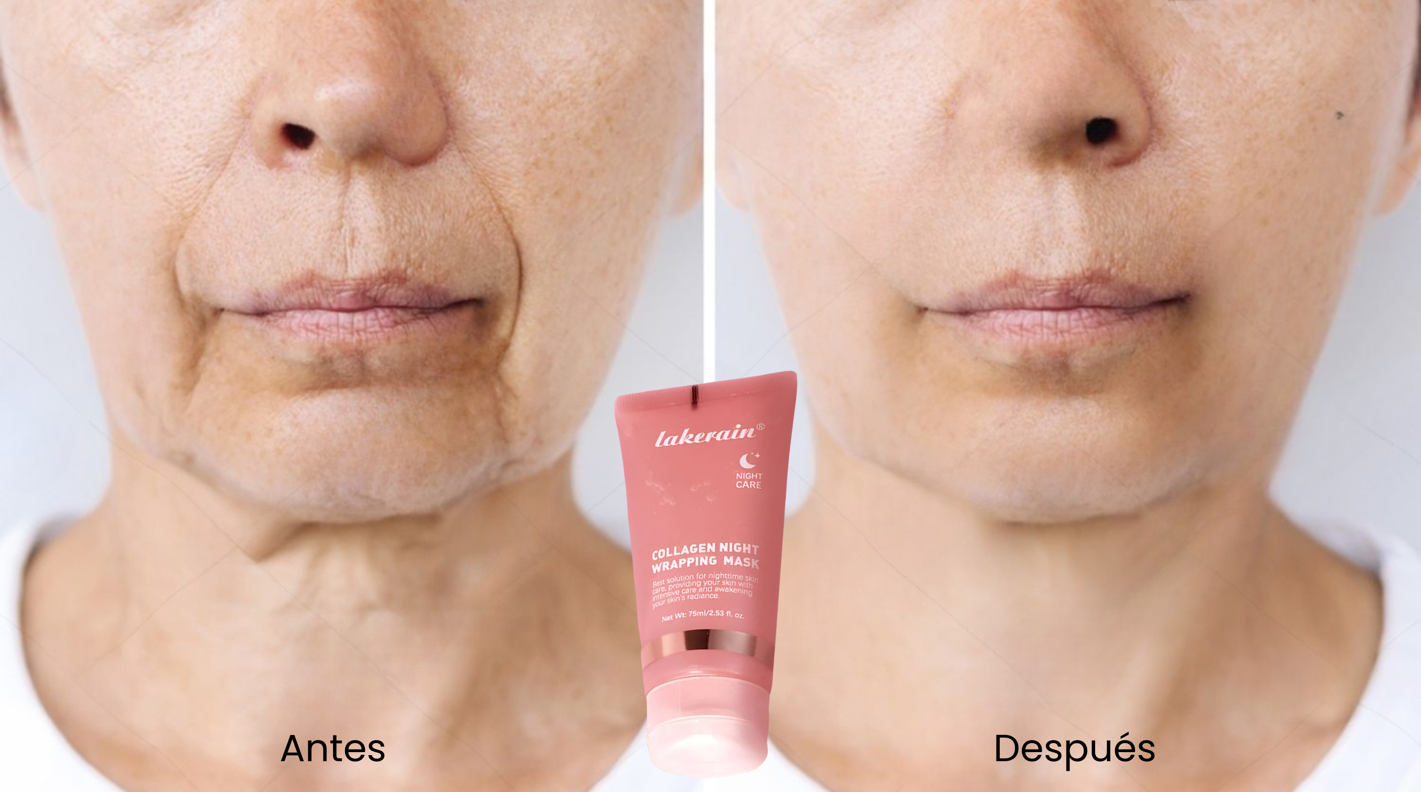 Máscara de colágeno