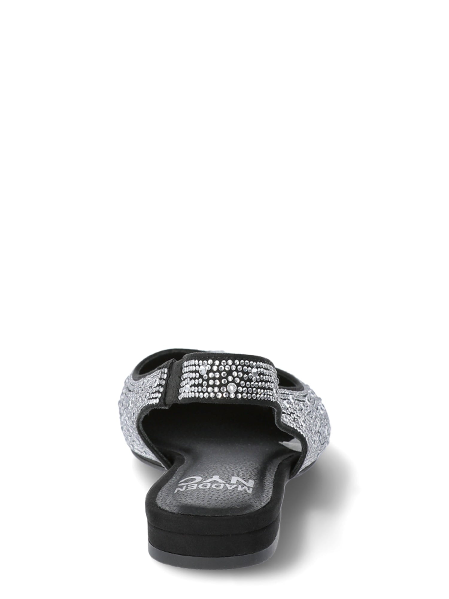 Zapatos de Mujer Madden NYC con Punta de Almendra y Corchetes de Espaldas con Cristales Falsos