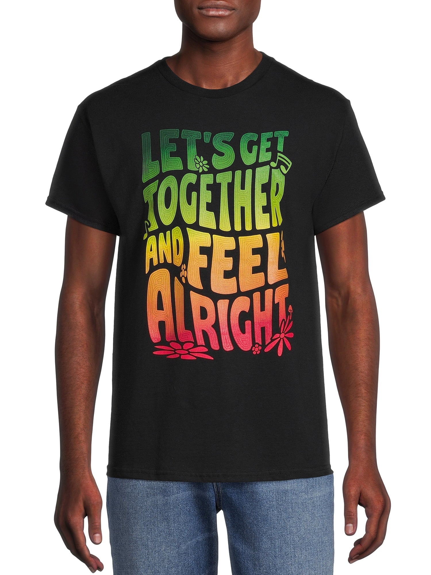 Camisetas de hombre de manga corta con diseño de león y texto divertido 2 piezas