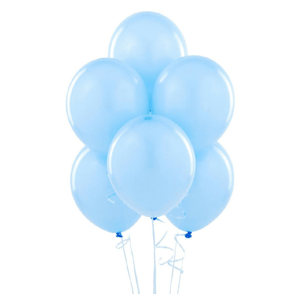 Globos de Látex Lisos R12, Paquete de 25 Unidades para Fiestas y Decoración