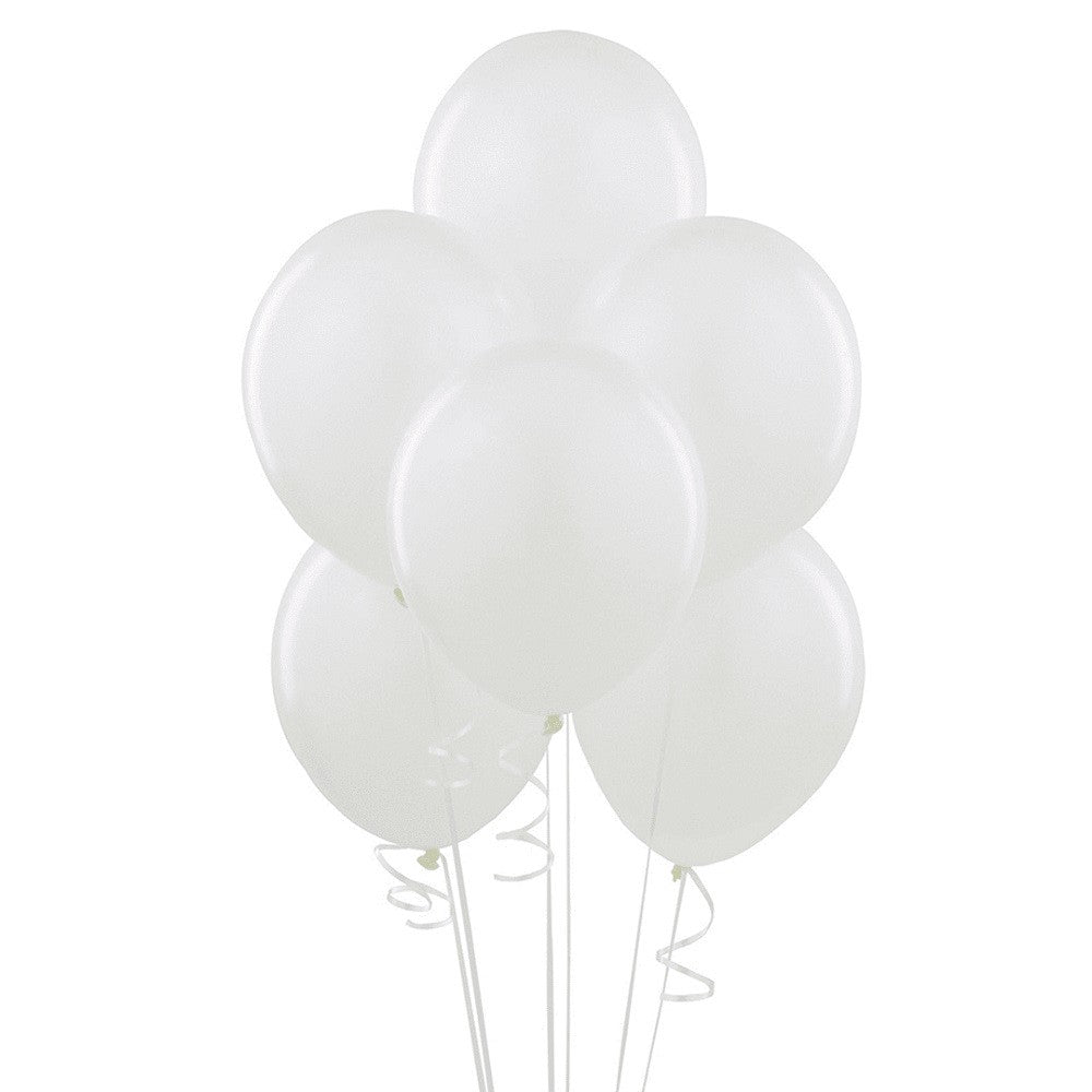 Globos de Látex Lisos R12, Paquete de 25 Unidades para Fiestas y Decoración