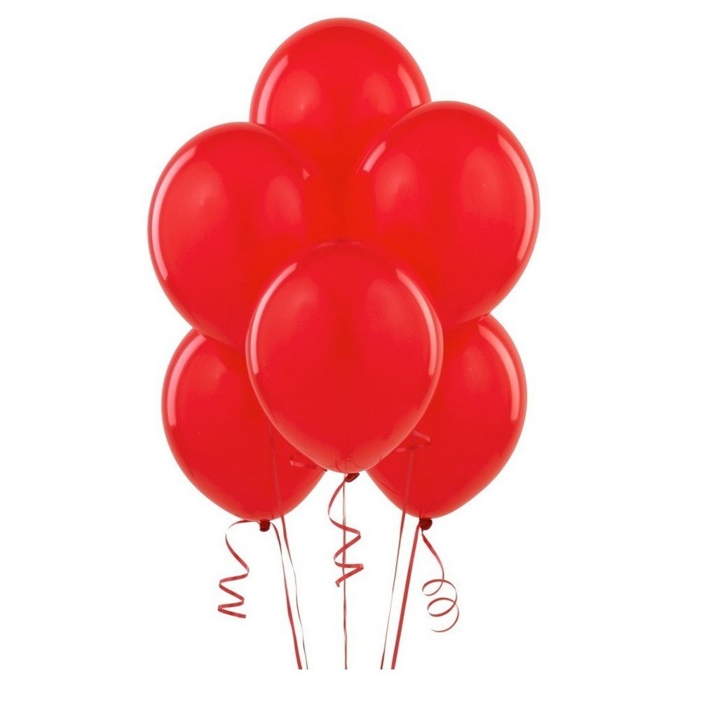 Globos de Látex Lisos R12, Paquete de 25 Unidades para Fiestas y Decoración
