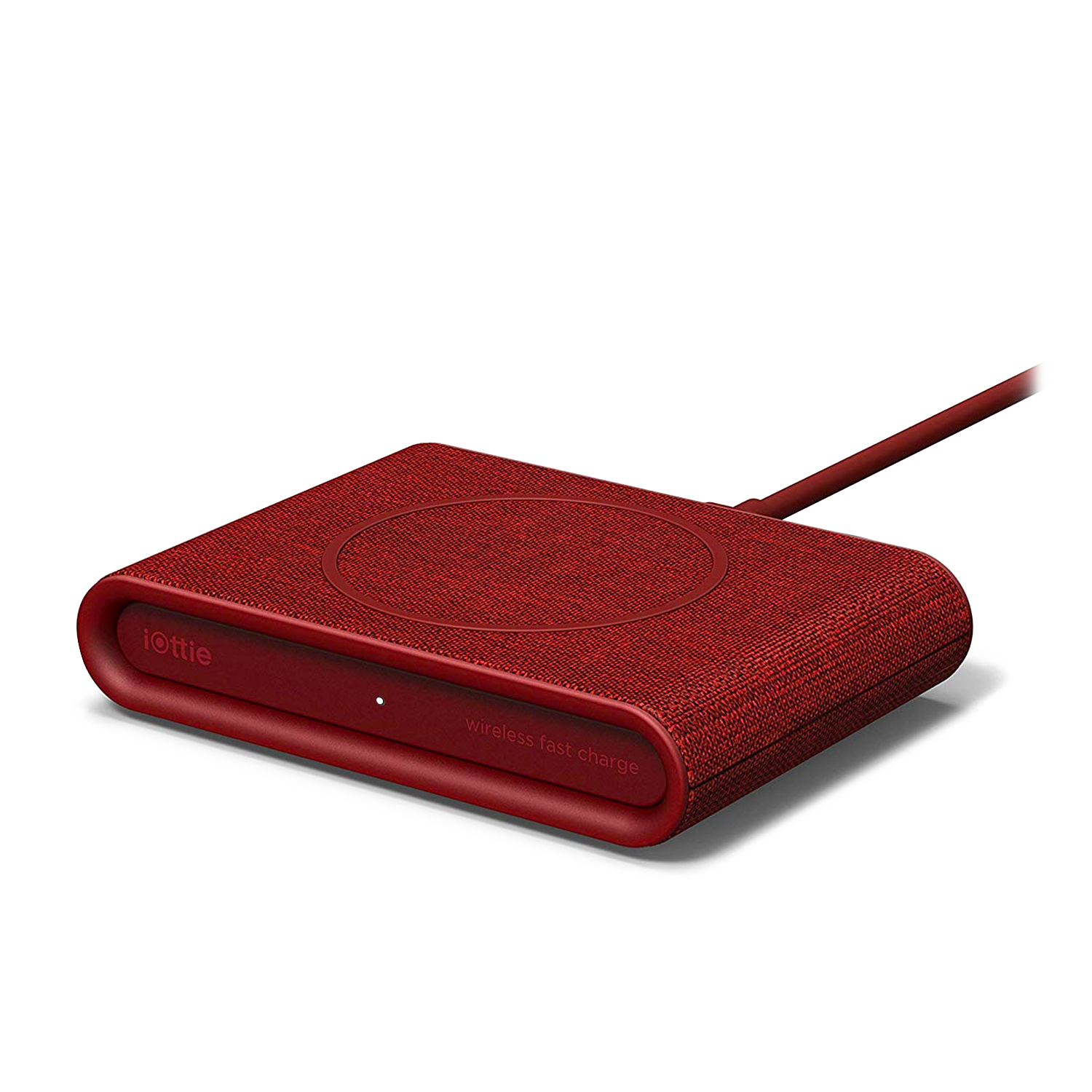 Cargador Inalámbrico iON Mini Rojo