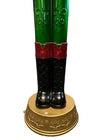 Decoración de jardín Nutcracker LED 6 pies rojo y verde