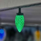 Luces LED C9 Multicolor Facetadas 100 Unidades Decoración Vibrante Interior Exterior