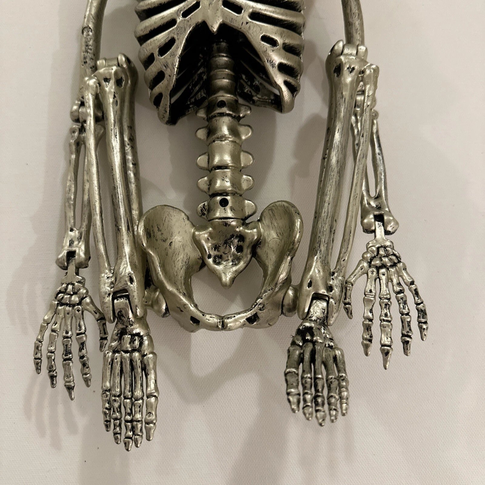 Esqueleto Posable Hyde & EEK! Halloween 22 pulgadas, detalle espeluznante