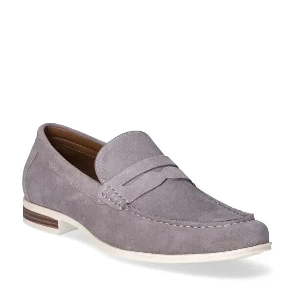 Zapatos de Hombre de Cuero Suede Gris Talla 11