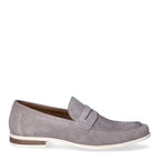 Zapatos de Hombre de Cuero Suede Gris Talla 11