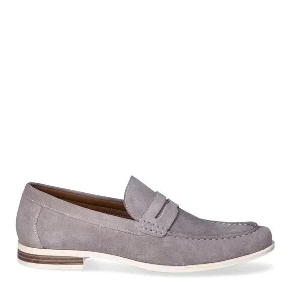 Zapatos de Hombre de Cuero Suede Gris Talla 11