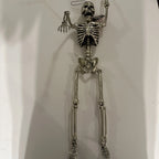 Esqueleto Posable Hyde & EEK! Halloween 22 pulgadas, detalle espeluznante