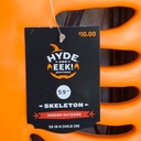 DECORACION HALLOWEEN ESQUELETO PLASTICO 149.8CM NARANJA