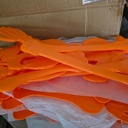 DECORACION HALLOWEEN ESQUELETO PLASTICO 149.8CM NARANJA
