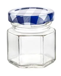 FRASCO ENVASADO HEXAGONAL MINI 45 ml 3404A
