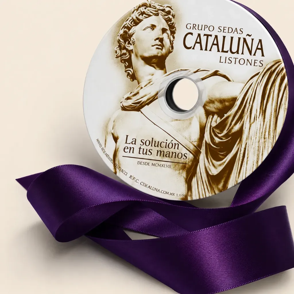 LISTON CATALUÑA SATINADO 151/9 OBISPO ROLLO C/50MTS.