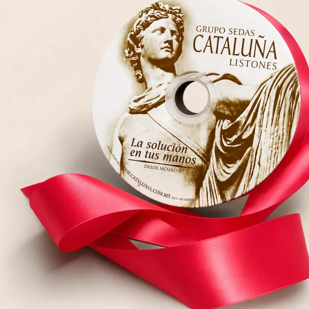 LISTON CATALUÑA SATINADO 151/5 ROSA FLUO ROLLO C/50 MTS