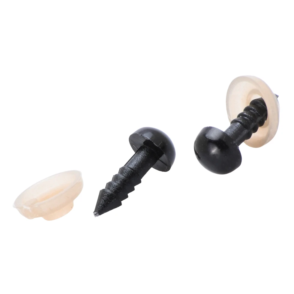 OJOS DE SEGURIDAD # 12mm. C/10 PARES