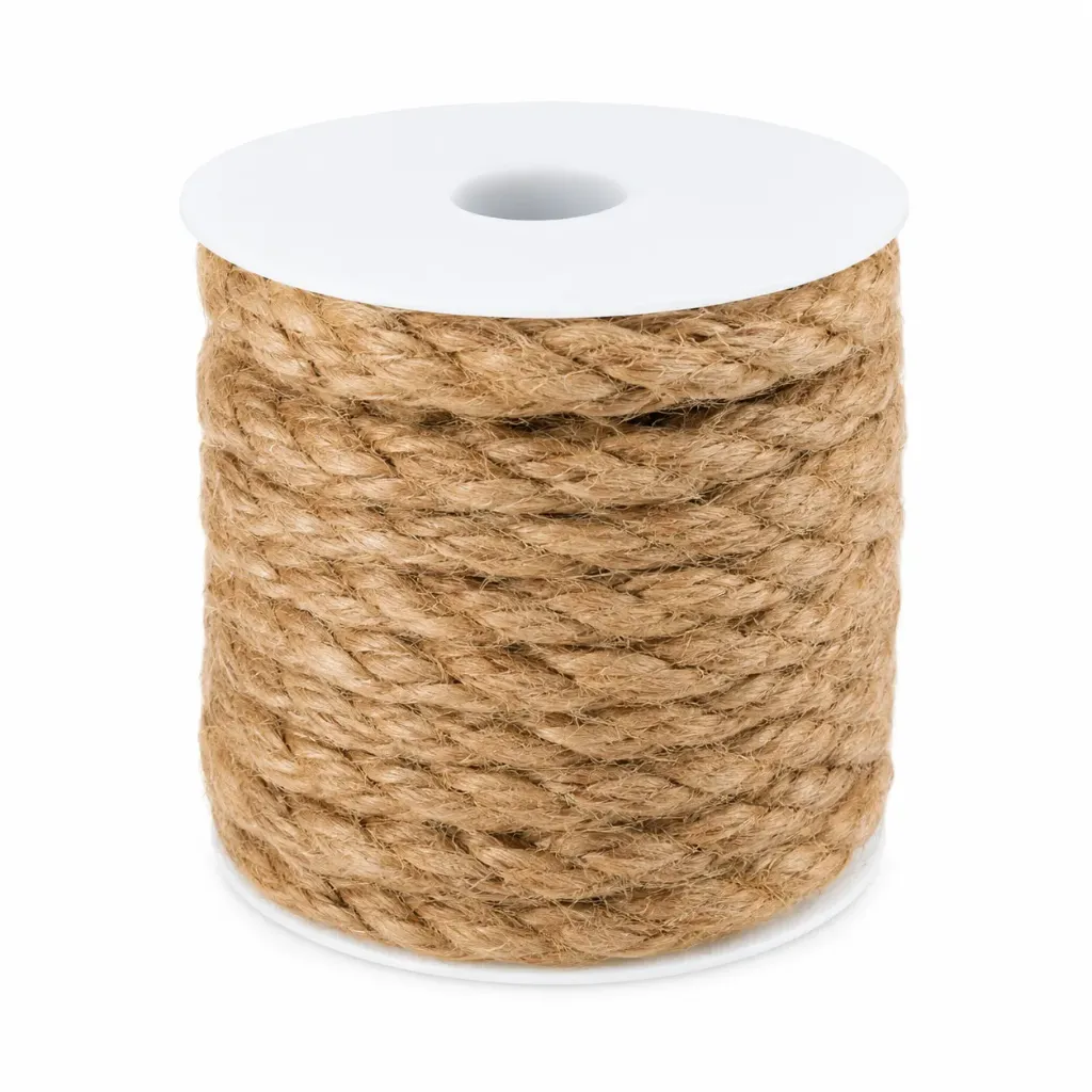 CORDON YUTE 5MM NATURAL ROLLO C/10YDS 6685219N