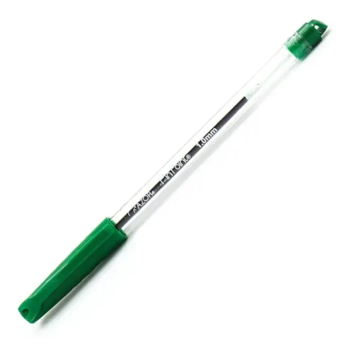 [7501428728192] BOLIGRAFO PIN POINT MEDIANO 1.0MM VERDE AZOR