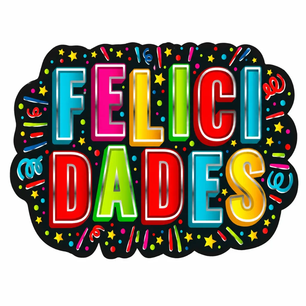 LETRERO MEGA FELICIDADES PADI 2366