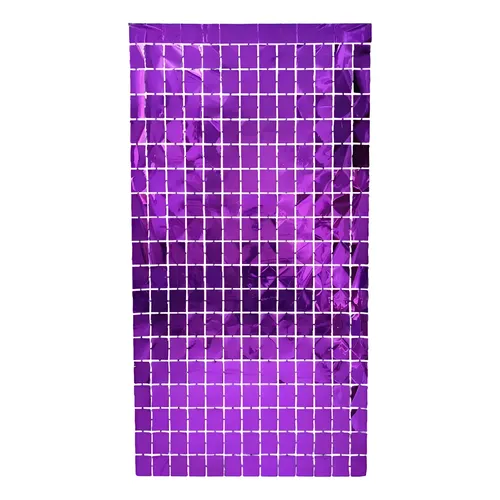 CORTINA METALICA CUADRO CHICO MORADO CIA-231D