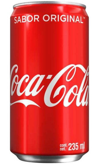 COCA COLA 235 ML LATA