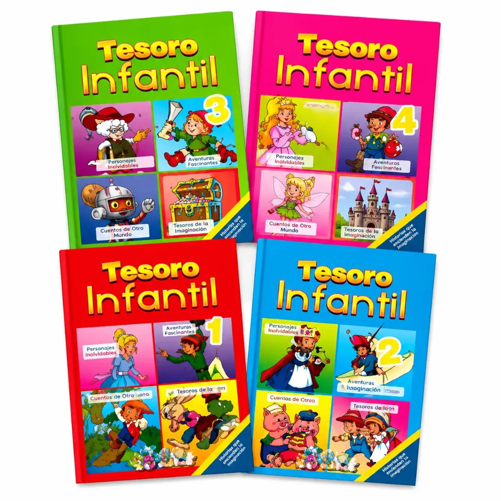 CUENTO EMPASTADO TESORO INFANTIL GARCIA 4T #640