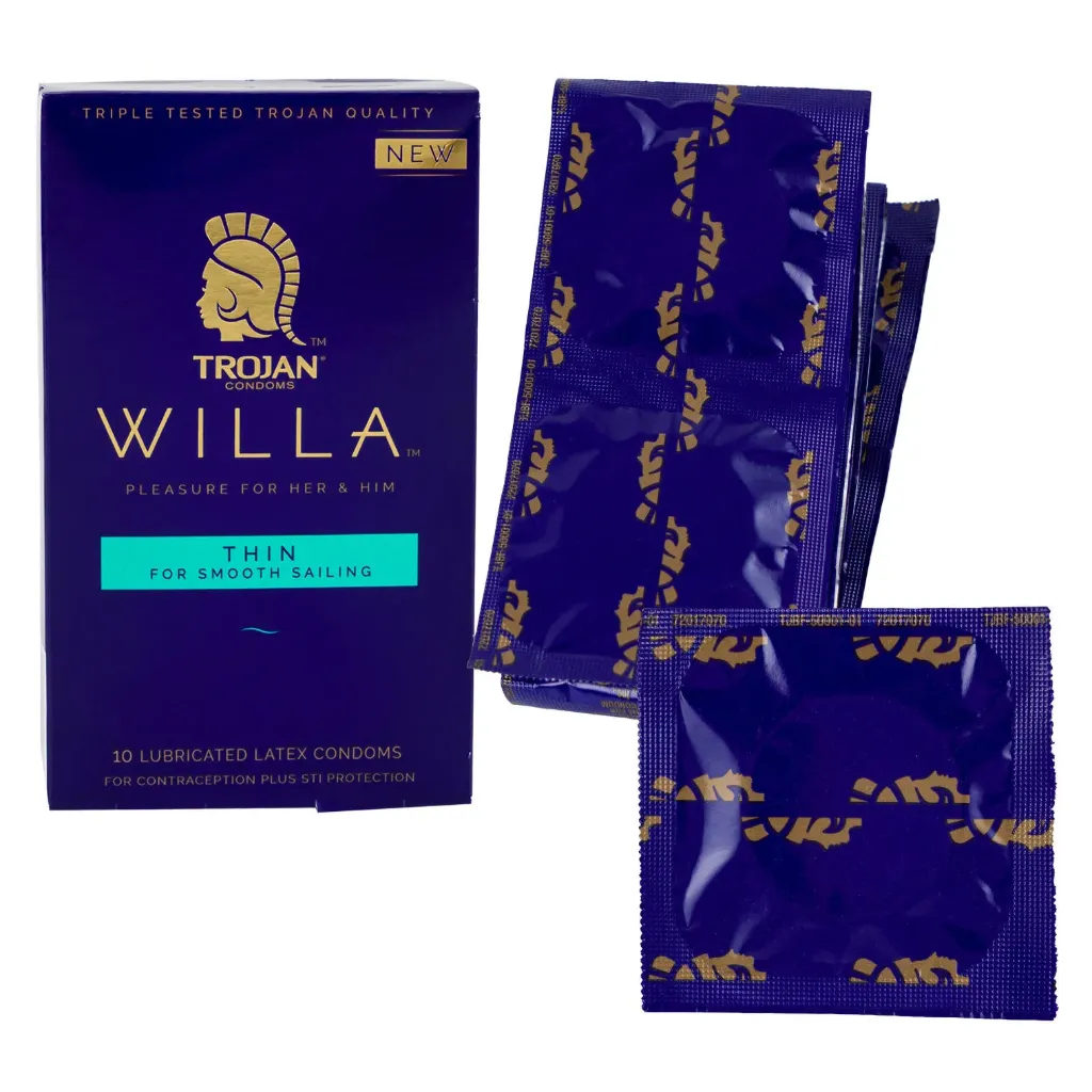 PRESERVATIVOS DE LATEX LUBRICADOS TROJAN 10 PZA