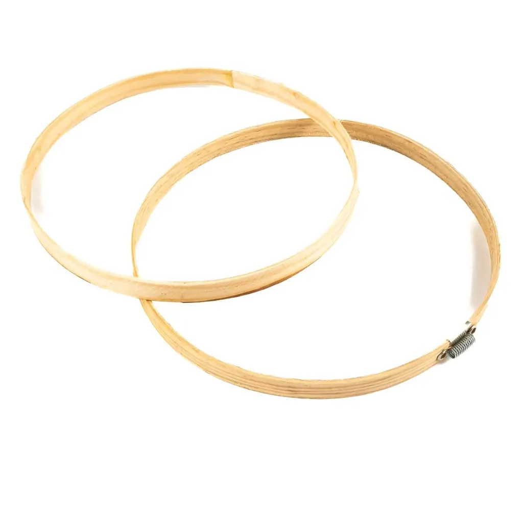 ARO MADERA REDONDO C/RESORTE 23CM/9-B