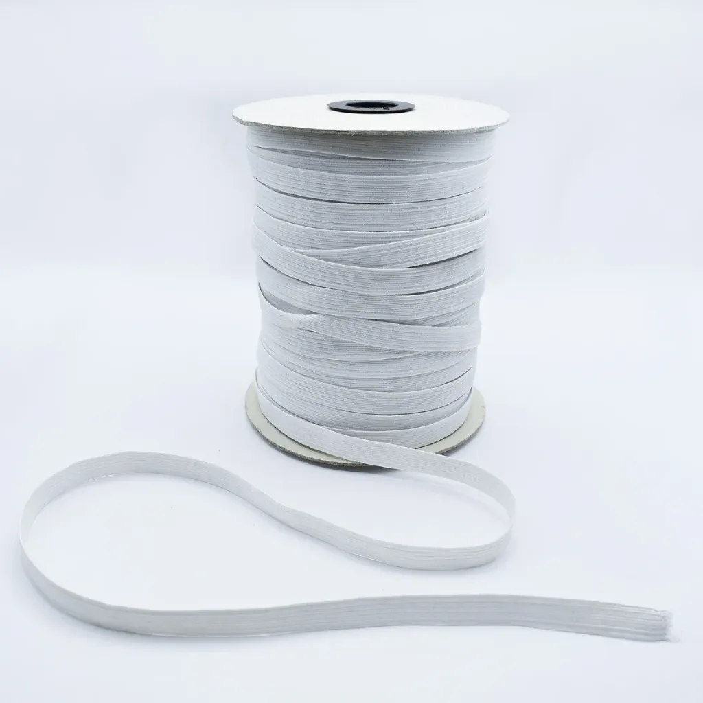 ELASTICO DE POLIESTER BLANCO VIRGINIA No.14 METRO