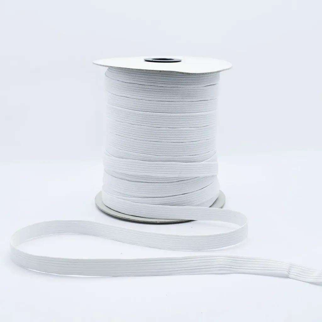 ELASTICO DE POLIESTER BLANCO VIRGINIA No.16 METRO