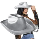 SOMBRERO FIESTA ORO - PLATA SBR-404