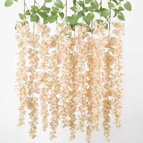 VARA DE FLORES BEIGE 1 PZA MT-1324