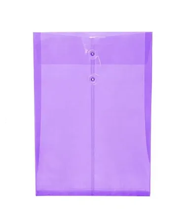 [7502268251604] SOBRE PLASTICO CON BROCHE T/OFICIO MORADO SOBR MD VIDI