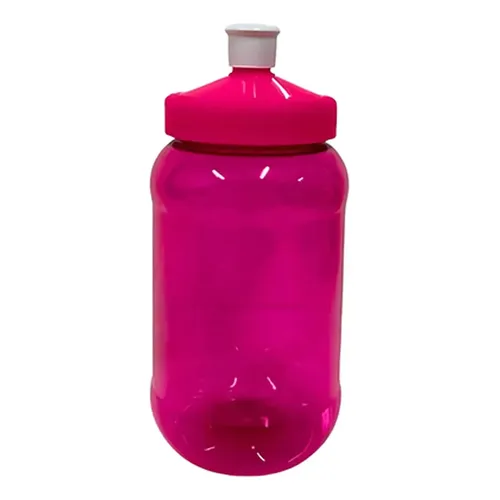 TARRO 500ML COLOR TAPA CHUPON FUCSIA PZA