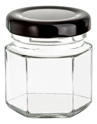 FRASCO ENVASADO HEXAGONAL MINI 45ML 3404