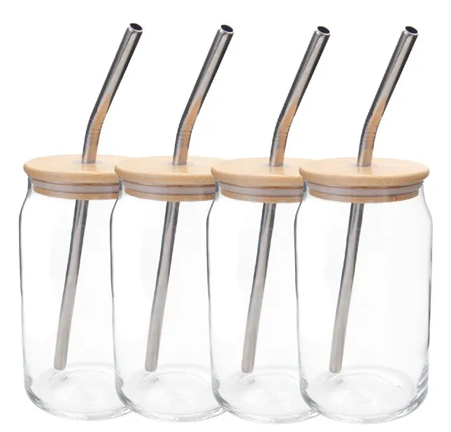 VASO LATA TAPA BAMBU 500 ml 5062