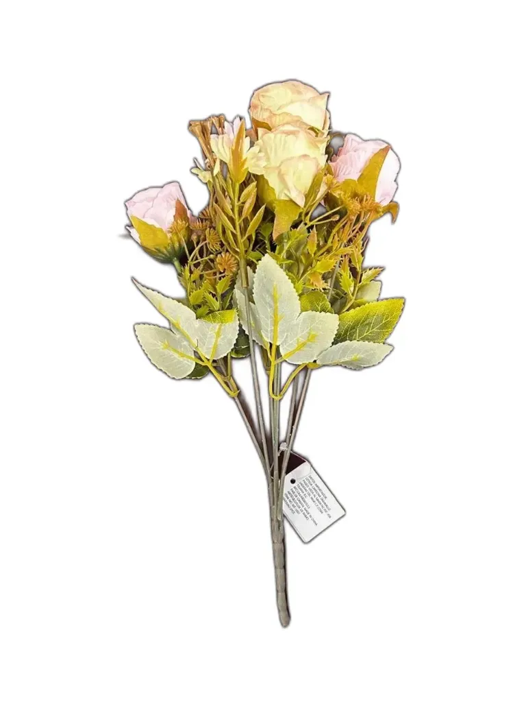 FLOR DE RAMO ROSA MT-1857