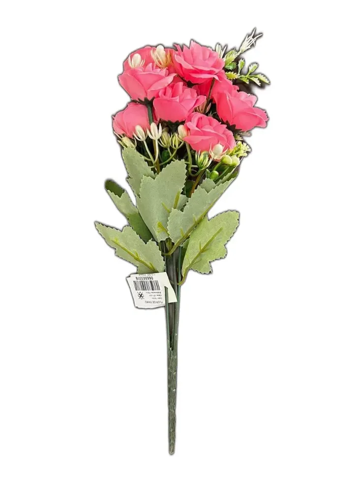 FLOR DE RAMO ROSA MT-1304