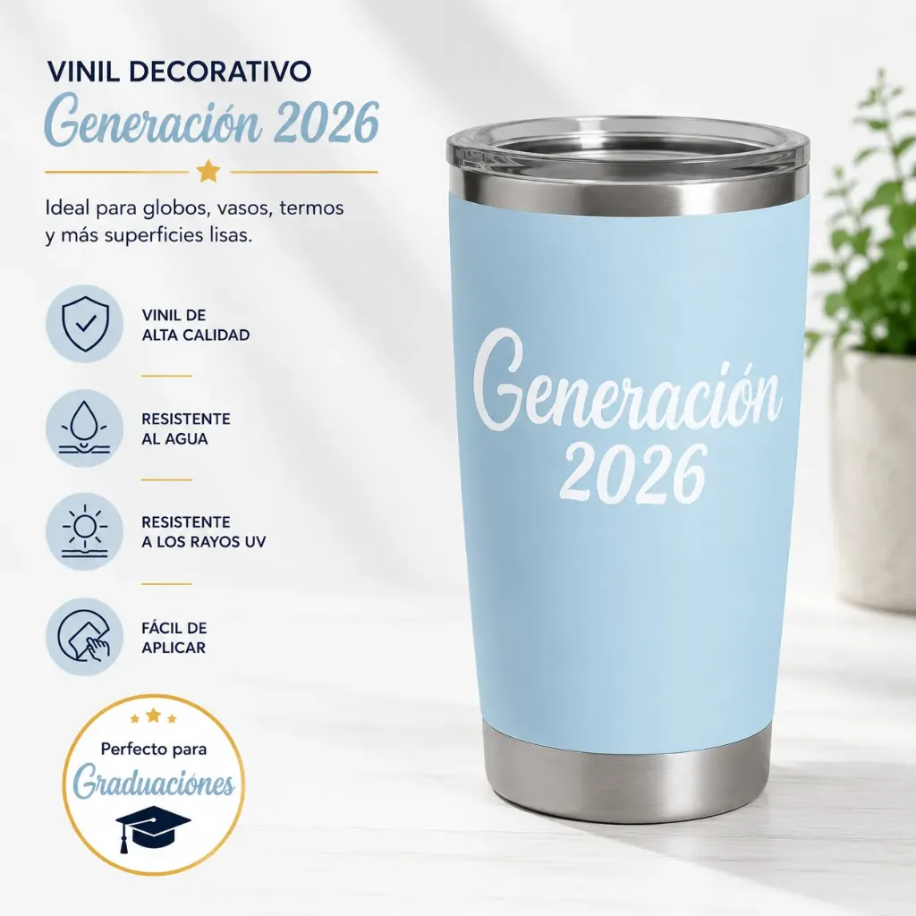 VINIL DECORATIVO PARA TERMO