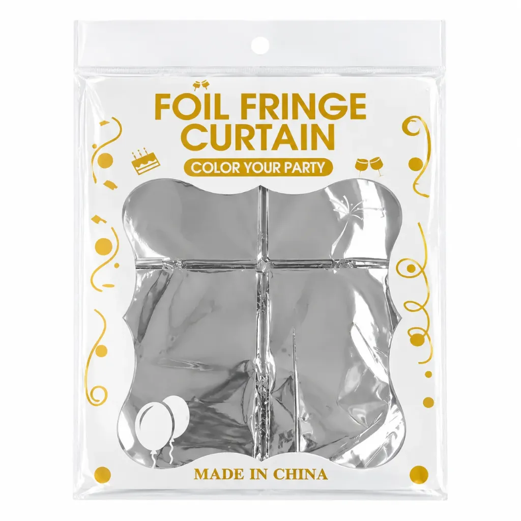 CORTINA SHIMMER CUADRO GRANDE PLATA