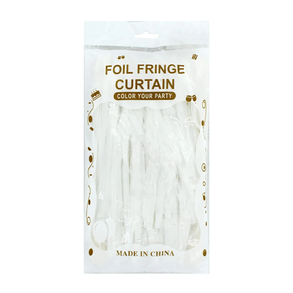 CORTINA HOLOGRAFICA BLANCA