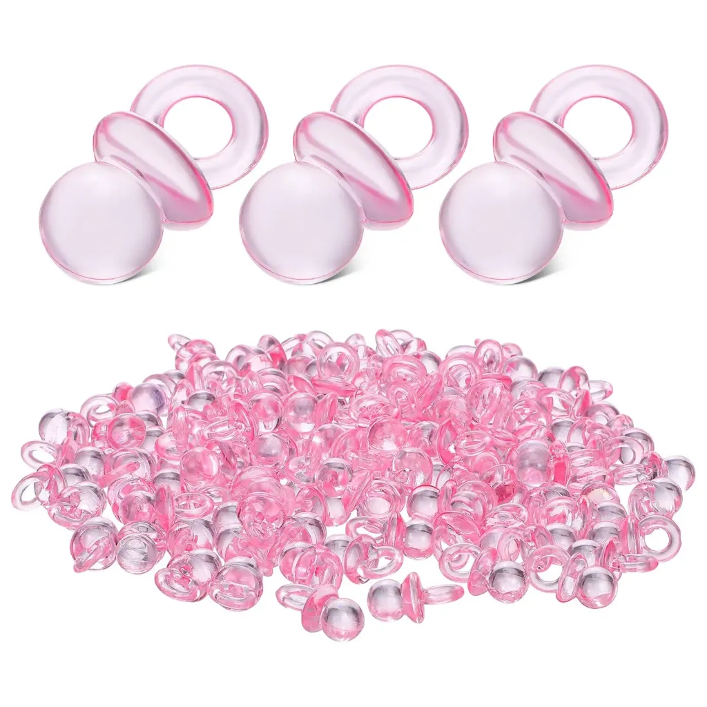 CHUPON MINI ROSA CRISTAL C/25 PZAS CHMIRS