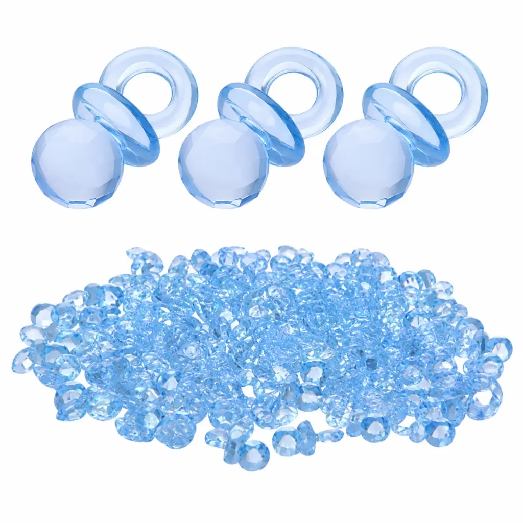CHUPON MINI AZUL CRISTAL C/25 PZAS CHMIAC