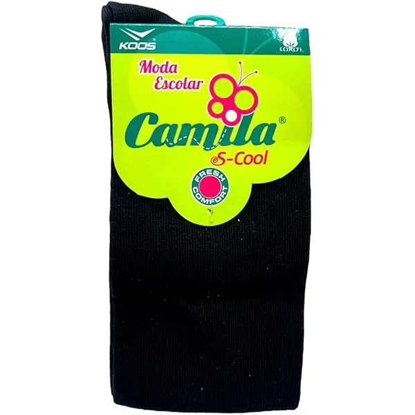 CALCETA CAMILA NEGRO T-6/8